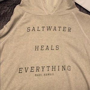 Saltwater heals everything sweatshirt